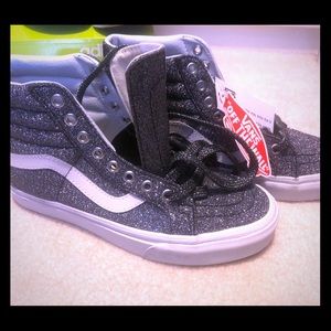 Glitter Vans hi-top